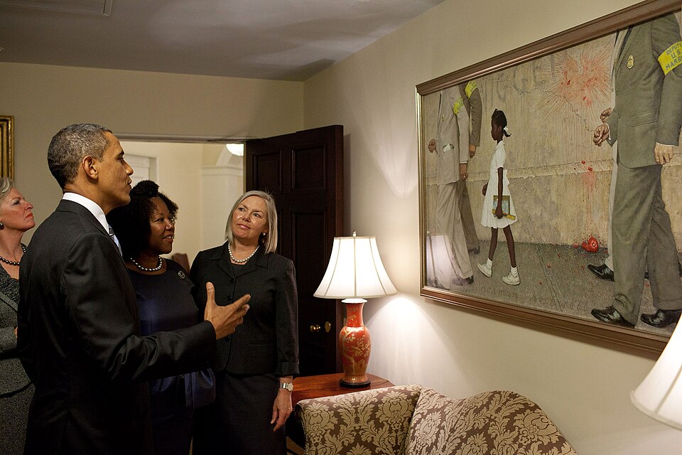 Civil Rights Icon — Ruby Bridges visits Barack Obama White House