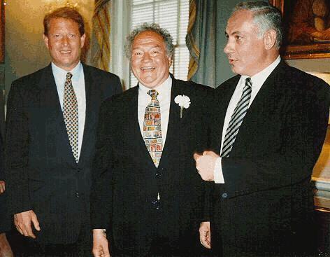 Israel United — Gary Ackerman, Al Gore, and Benjamin Netanyahu
