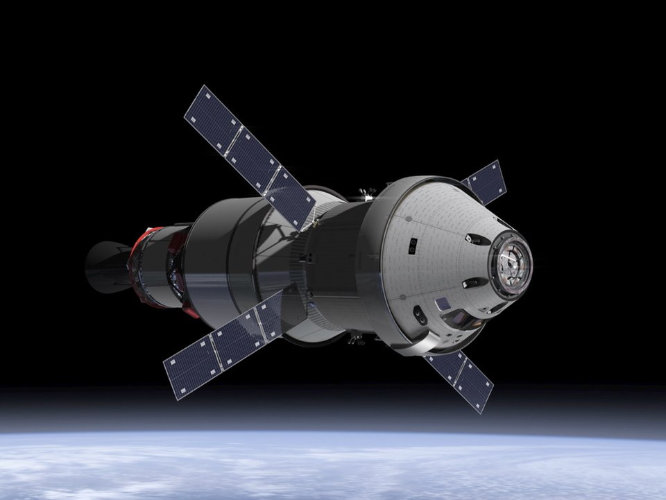 Carry Astronauts Farther — Orion Service Module (cropped)