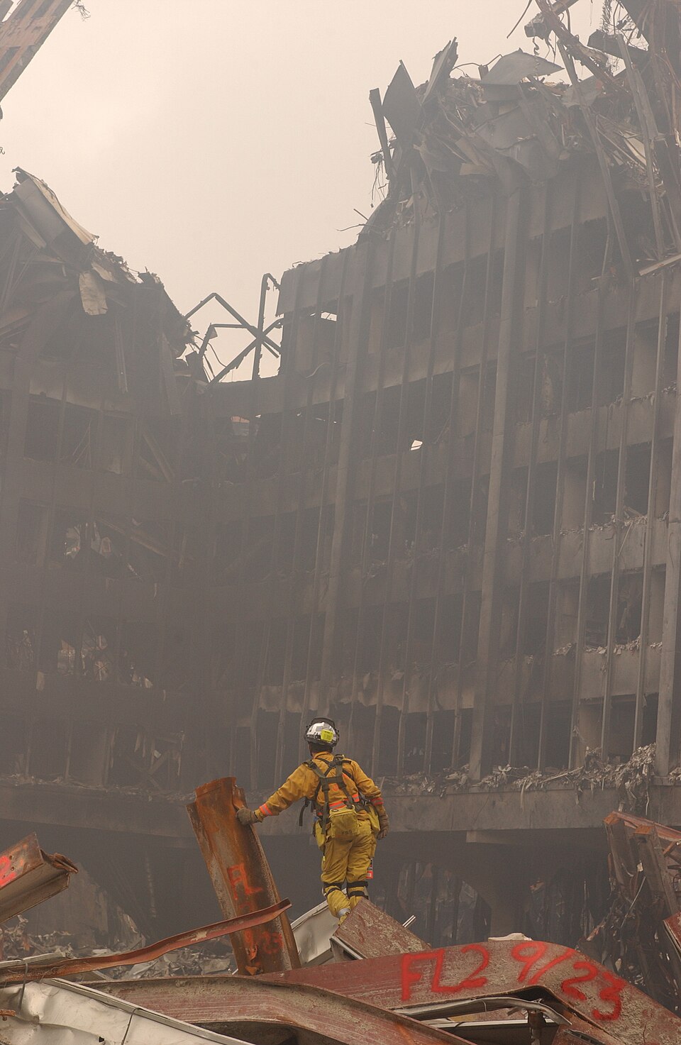 Rescue Teams Search — FEMA - 5380 - Photograph by Andrea Booher taken on 09-24-2001 in New York