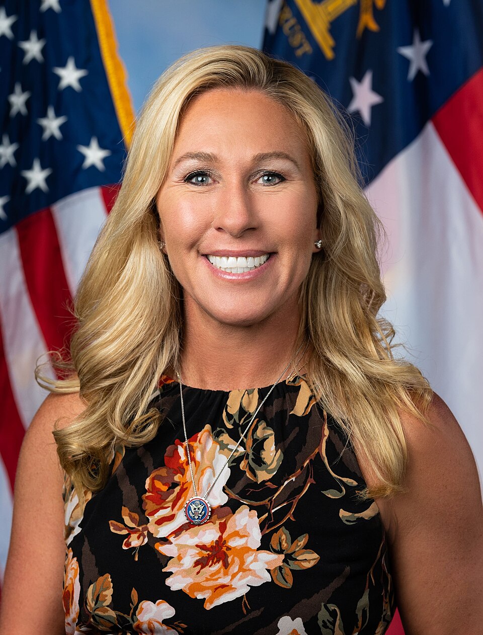 Marjorie Taylor Greene — Marjorie Taylor Greene 117th Congress portrait (cropped)