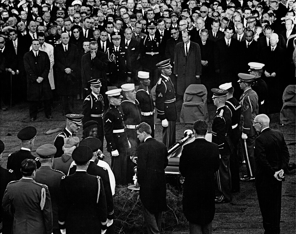 Secret Service Agents — AR8255-3N. Burial of President John F. Kennedy at Arlington National Cemetery
