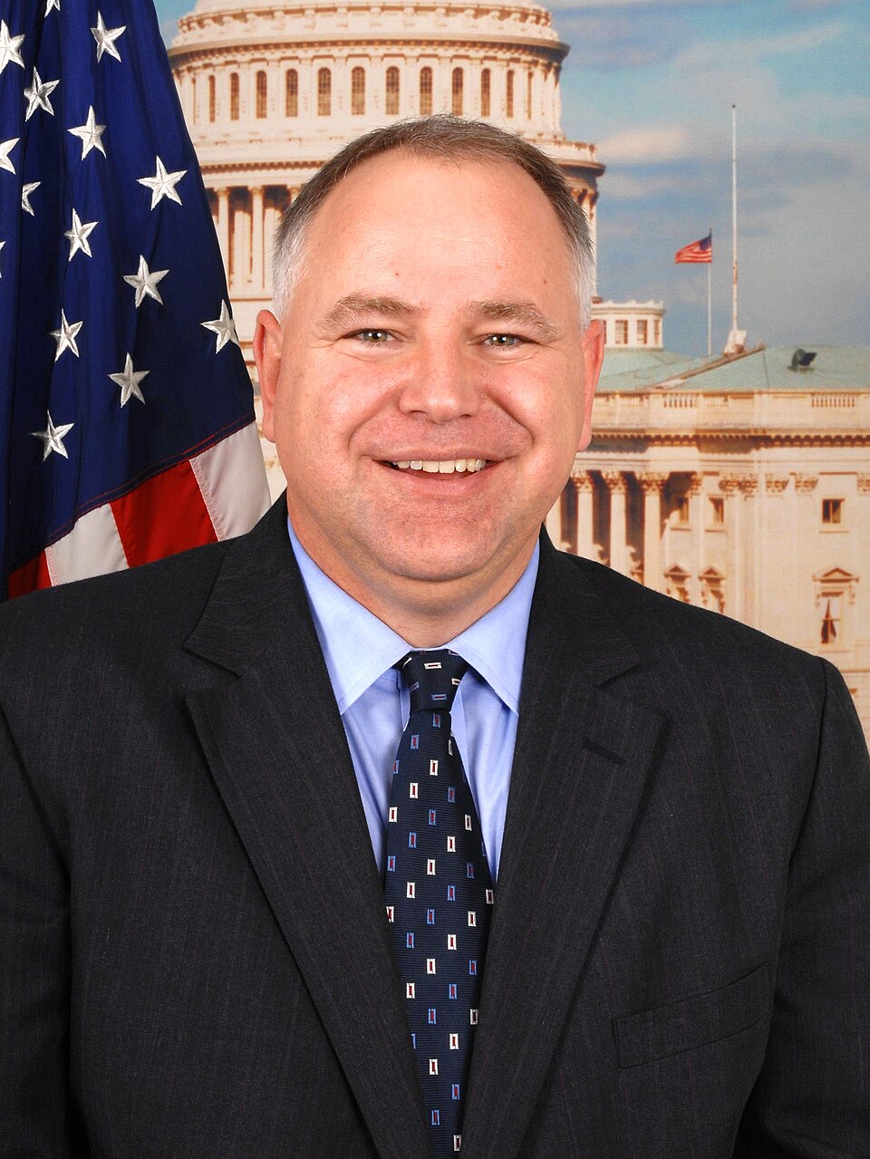 Tim Walz — Tim Walz, official portrait, 110th Congress (cropped)
