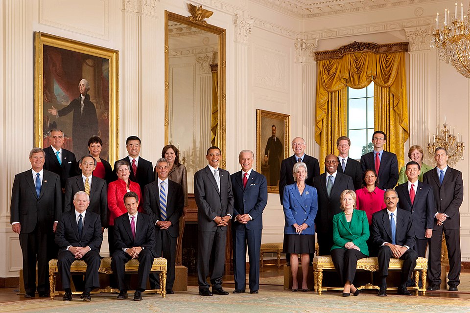 Rahm Emanuel — President Barack Obama with full cabinet 09-10-09