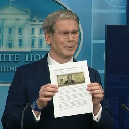 Treasury Secretary Bessent — Bessent holding 250 bill