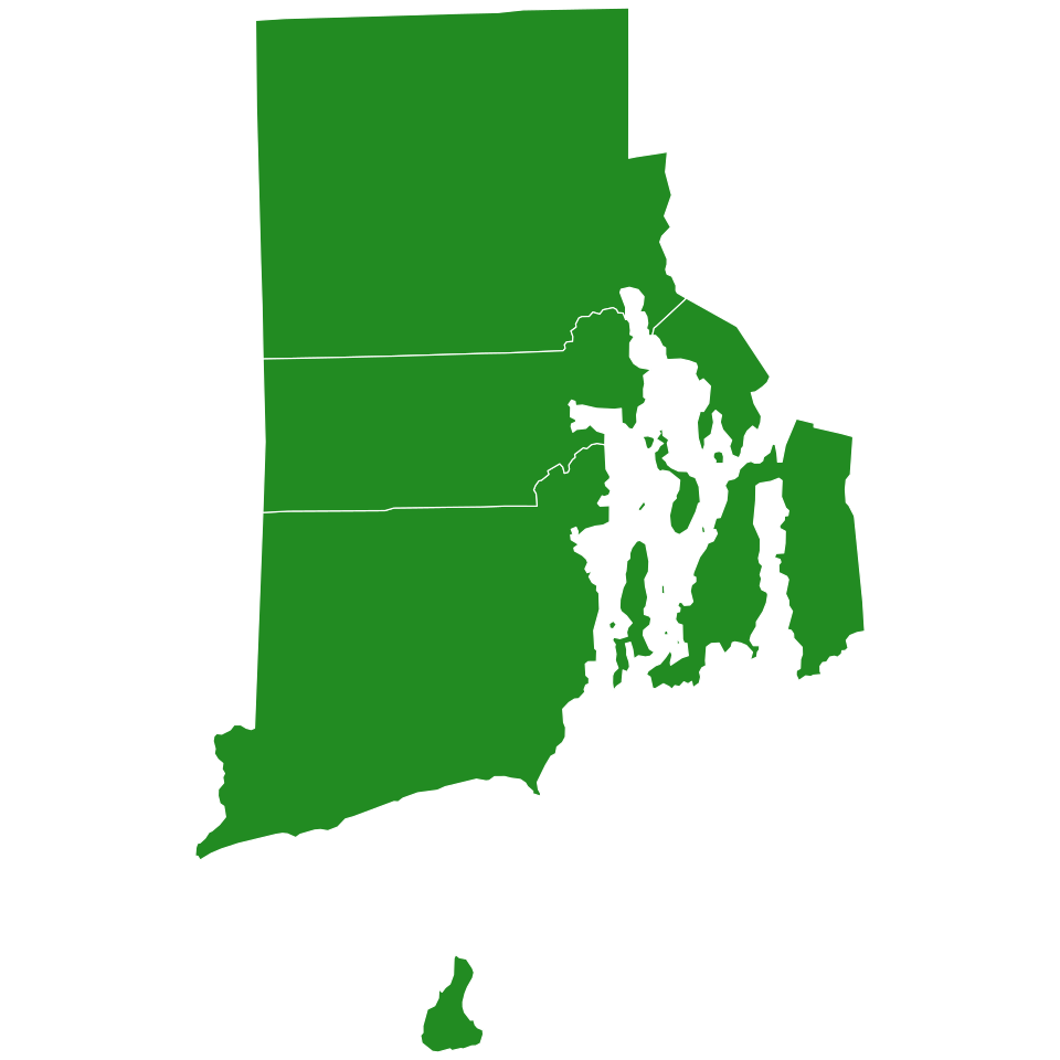 Rhode Island Democratic — Rhode Island Democratic Presidential Primary Election Results by County, 2016