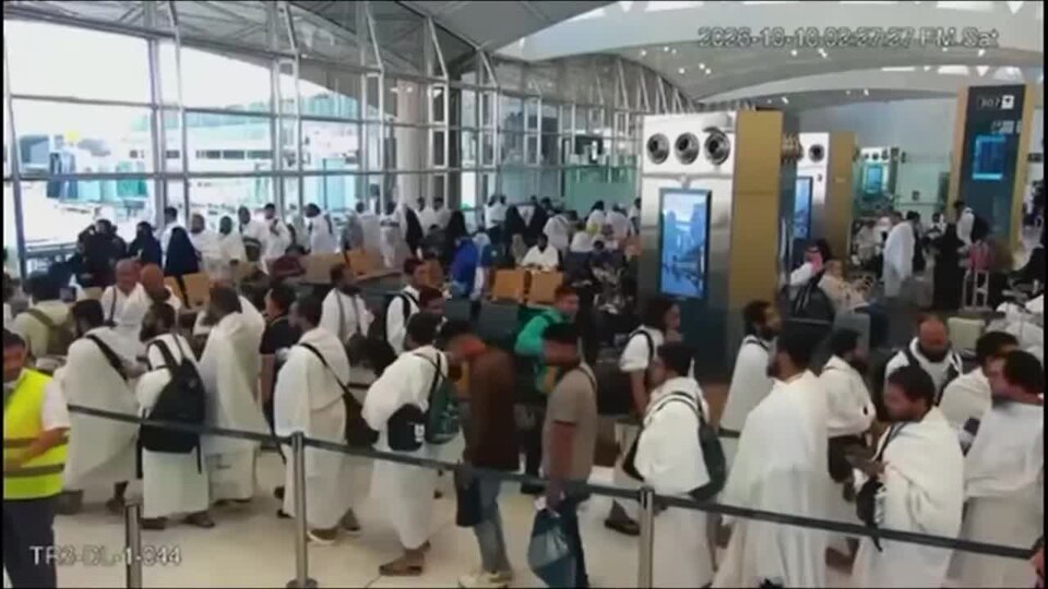 Houthi Strikes — CCTV vision of Houthi attacks on Saudi airport